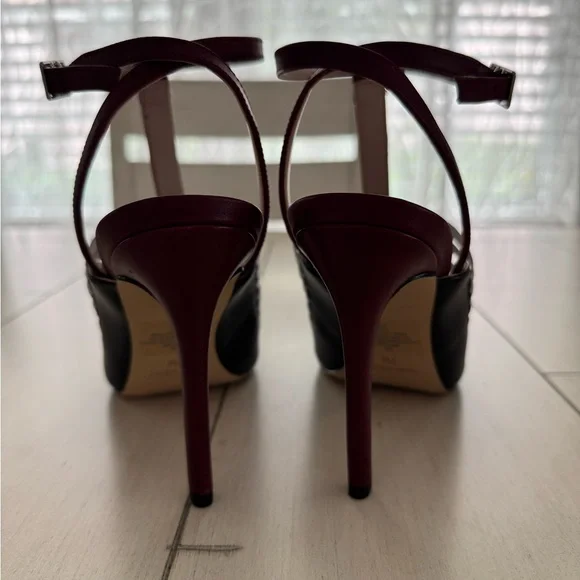 Nine West Black and White Stiletto Heels - Picture 6 of 14